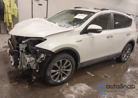 2017 Toyota Rav4 Hybrid Limited z USA, uszkodzony, nr VIN JTMDJREV8HD089196